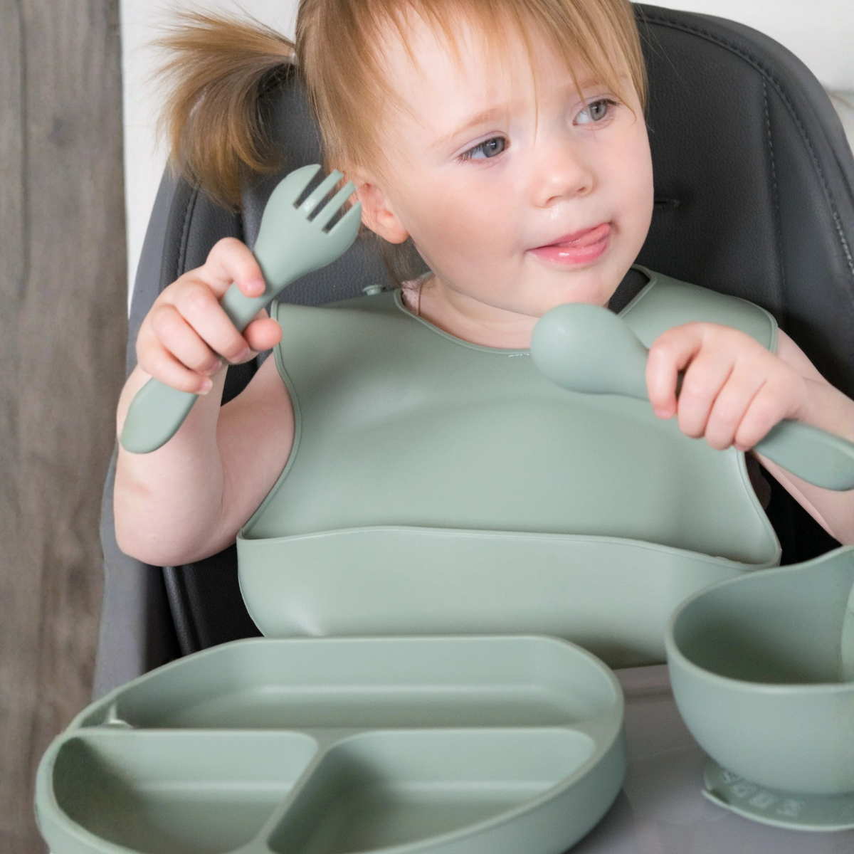 Silicone Baby Feeding Set