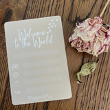 Birth Affirmation Cards & Birth Announcement Pack