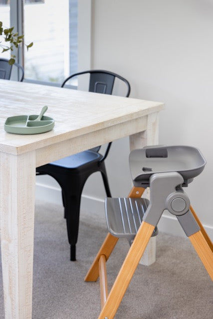 The MOOSE Frankie Foldable HighChair (Grey)