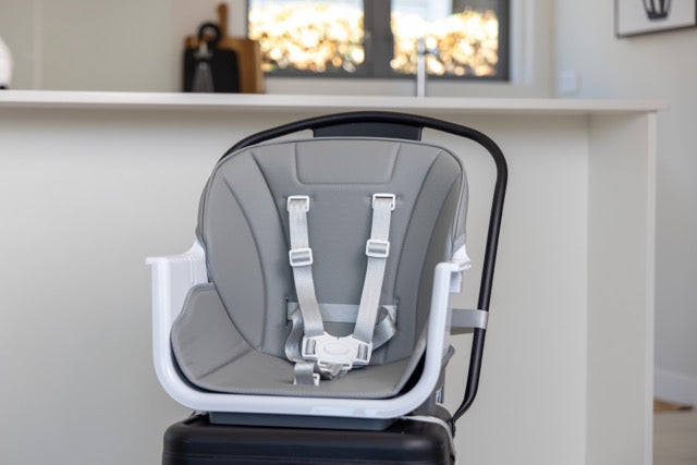 The MOOSE Frankie Foldable HighChair (Grey)