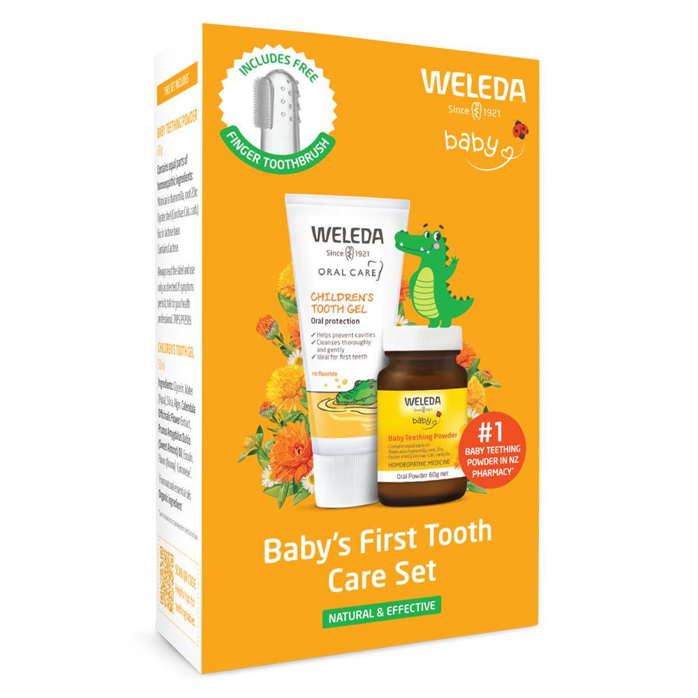Weleda Baby's First Tooth Care Set