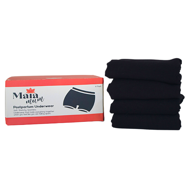 Maia Mum Comfy Postpartum Undies - 4 pack