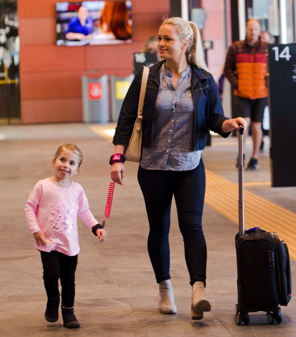 moose noose safety harness pink