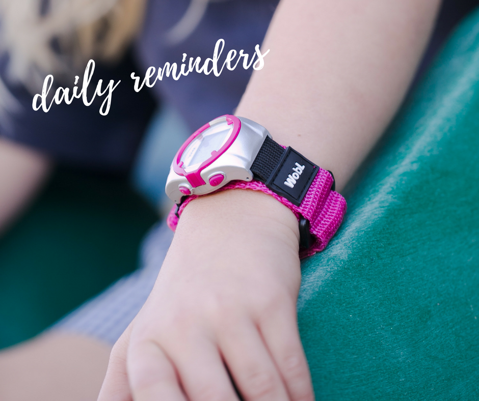 WobL Vibrating Reminder Watch